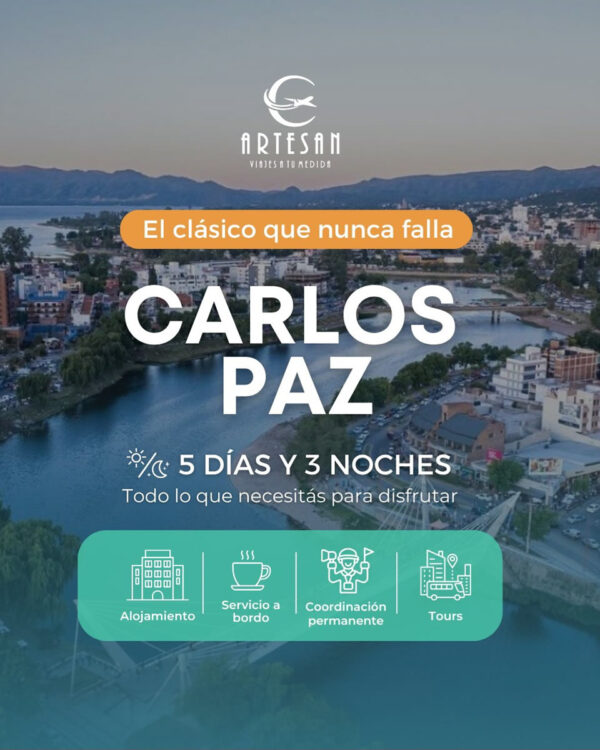 CARLOS PAZ!