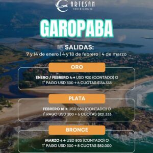 BRASIL - GAROPABA 7 NOCHES!