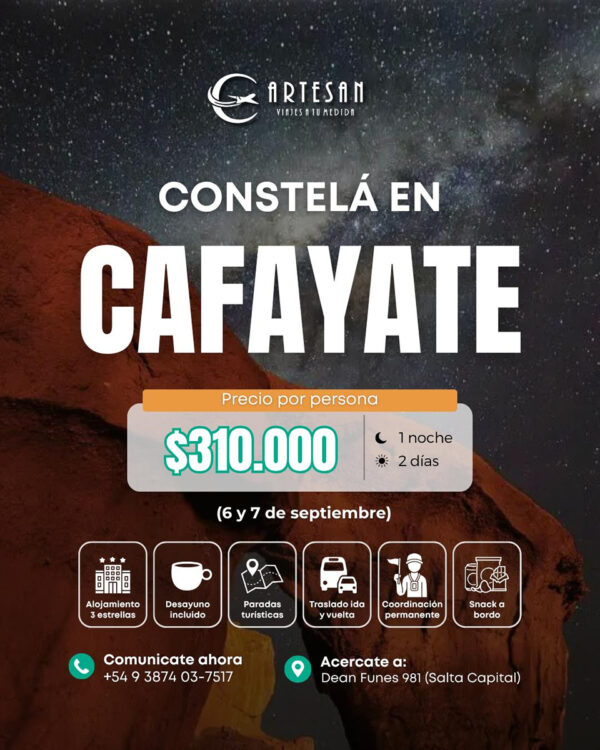 CONSTELA EN CAFAYATE!